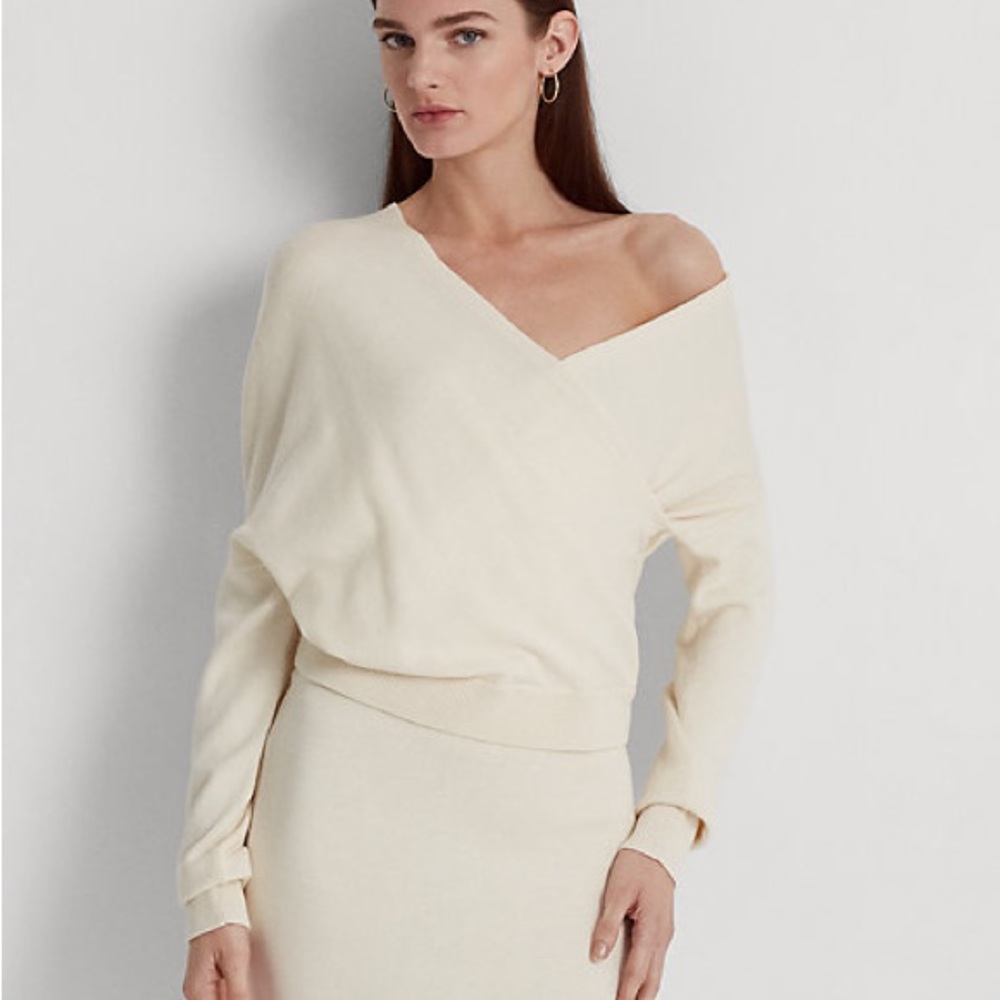 NWOT white sweater
